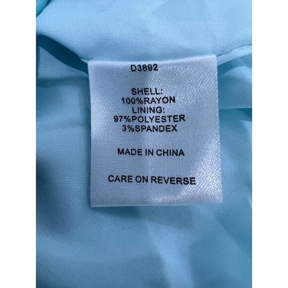 NWOTD Alexia Admor Size 2 KACEY MAXI DRESS light Blue MSRP $226 - Picture 12 of 14